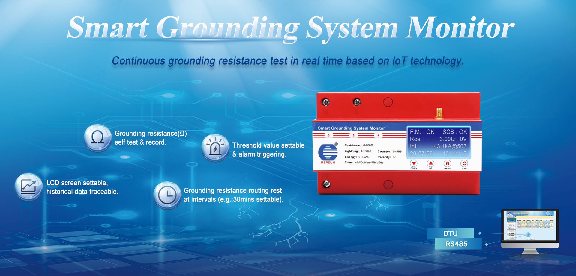 Smart Grounding  Monitoring System